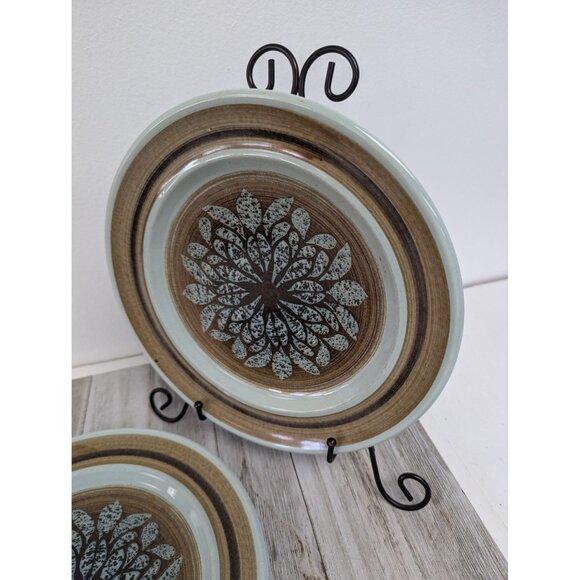 Vintage Earthenware Franciscan Nut Tree Set Of 2 Salad Luncheon Plates 8 1/2" - Picture 3 of 8